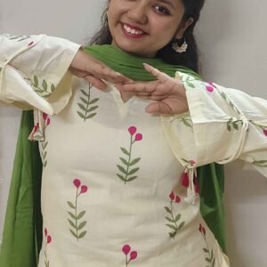 Farshi salwar set in cotton